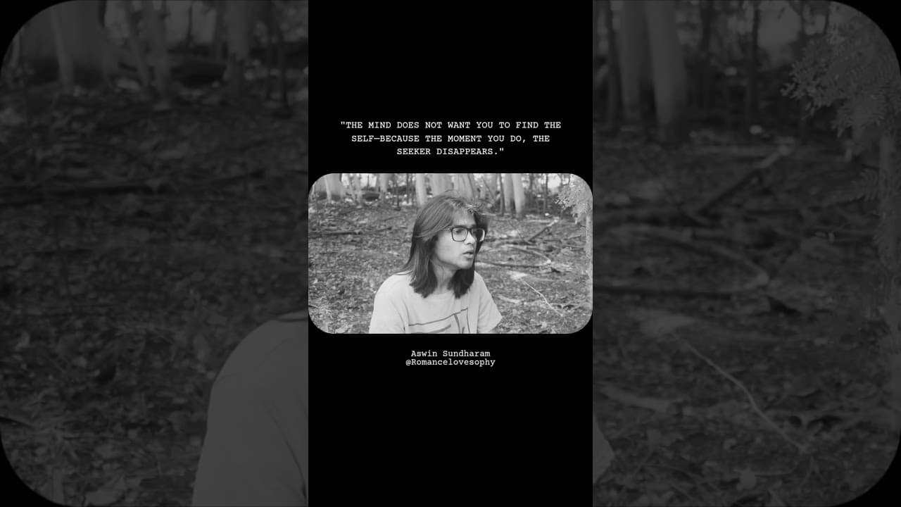 The Paradox of Becoming | Aswin Sundharam | Romancelovesophy