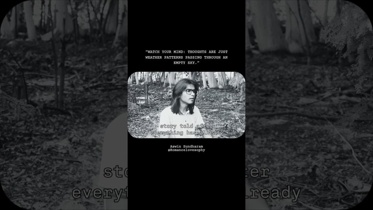 Death Will Not Ask | Aswin Sundharam | Romancelovesophy