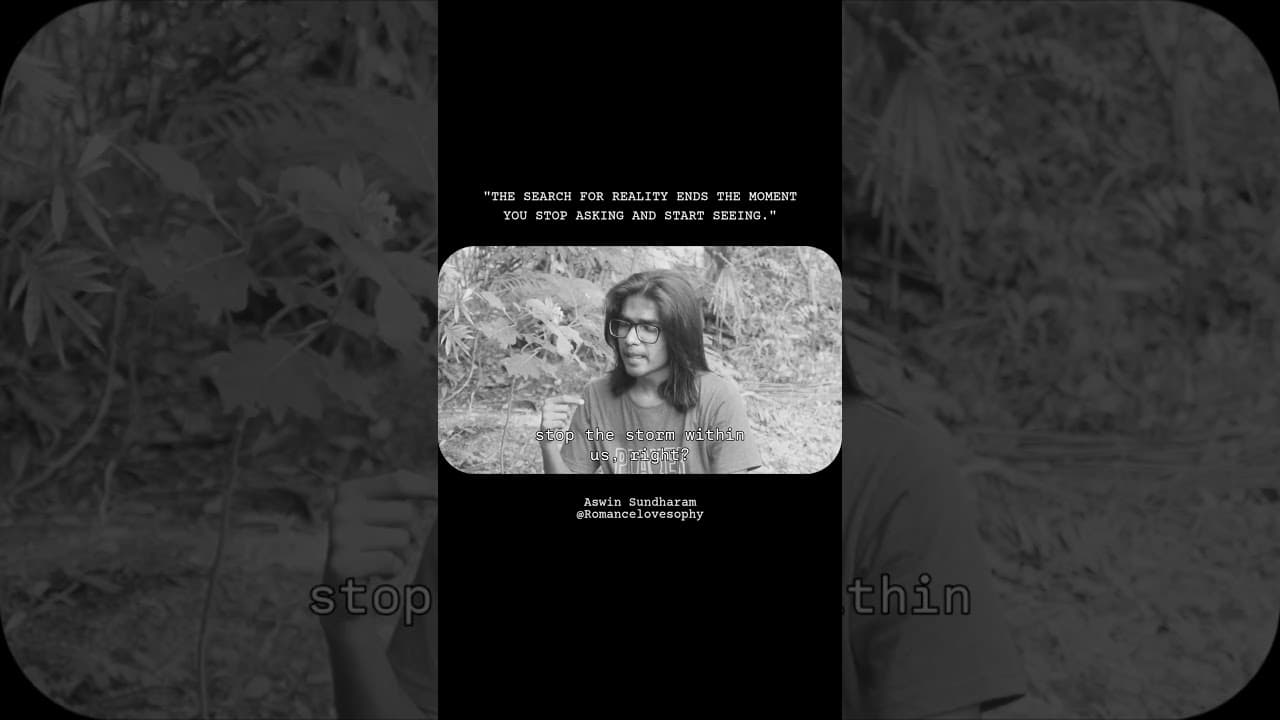 The Parasite Called Ego | Aswin Sundharam | Romancelovesophy